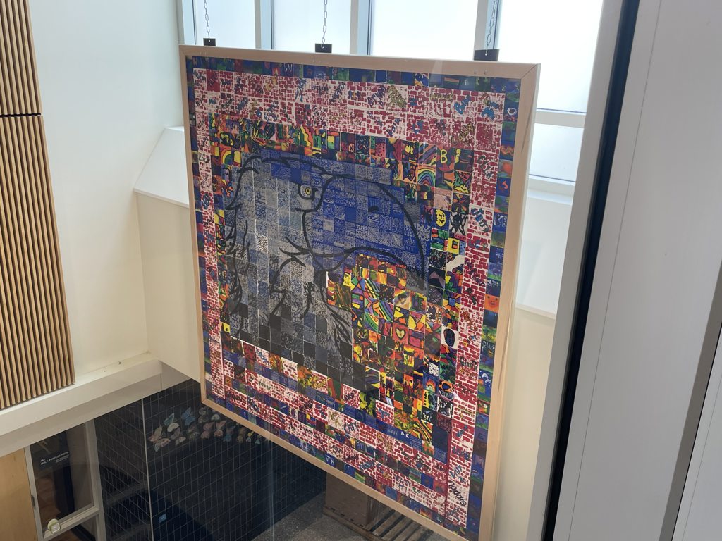 Indi Robot in Kristen Barr's class with children